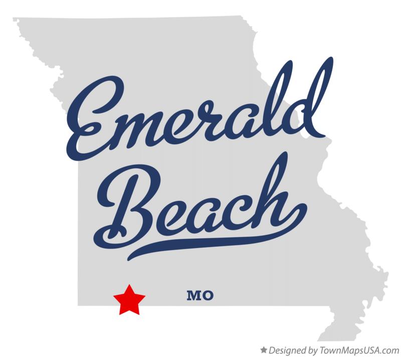 Map of Emerald Beach Missouri MO