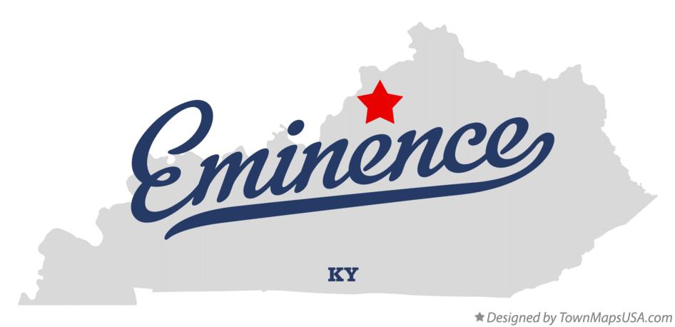 Map of Eminence Kentucky KY