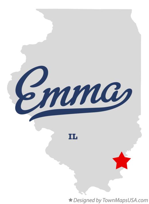 Map of Emma Illinois IL