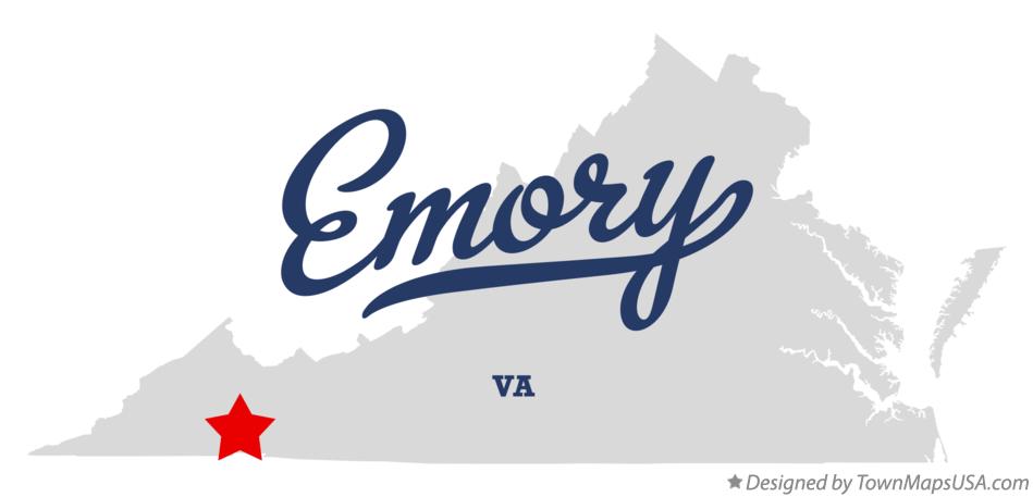 Map of Emory Virginia VA