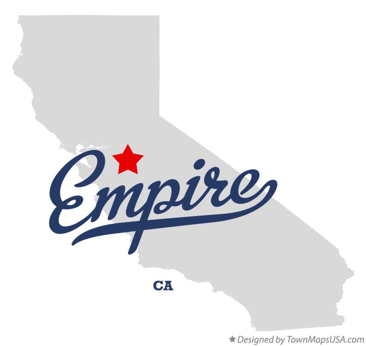 Map of Empire California CA