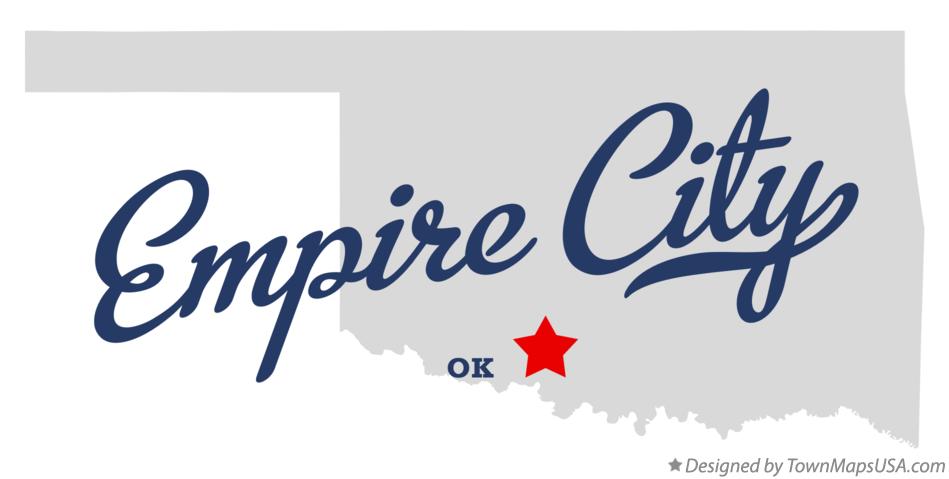 Map of Empire City Oklahoma OK