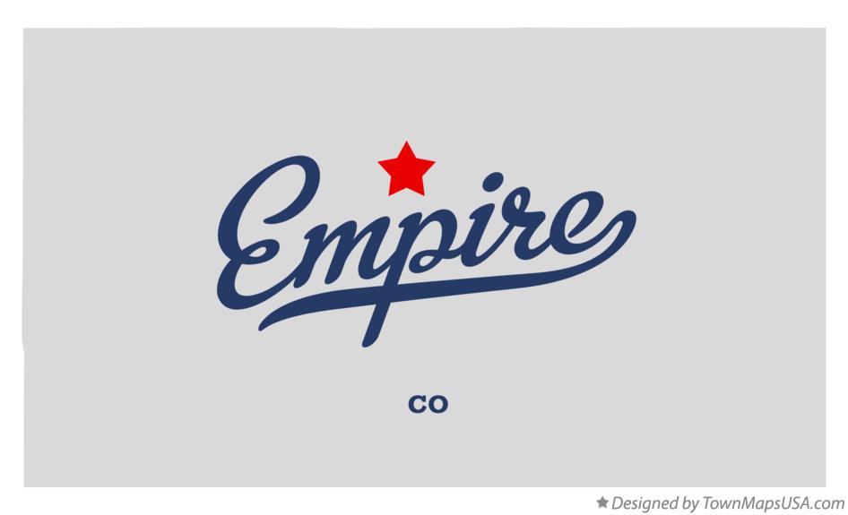 Map of Empire Colorado CO