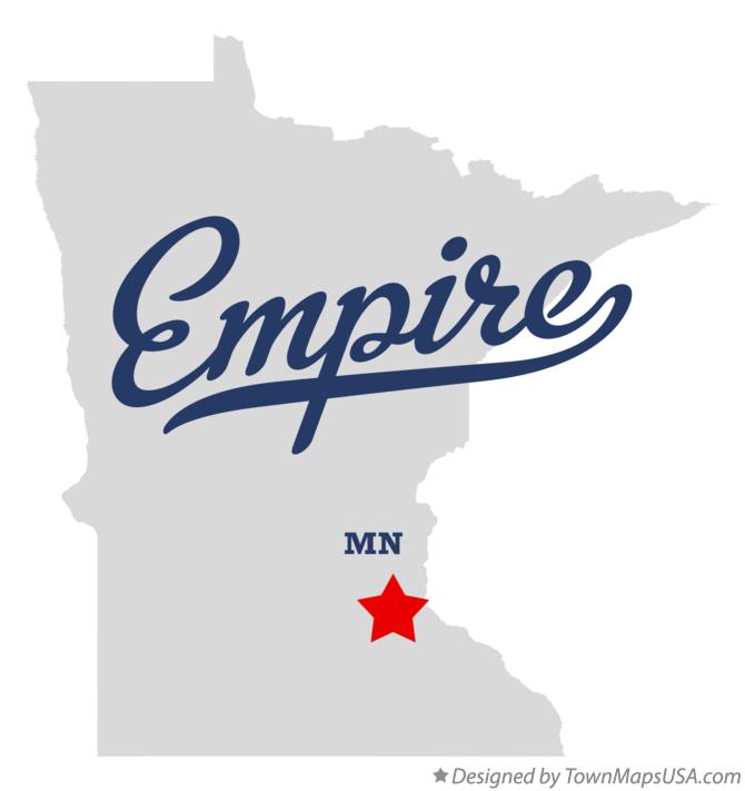 Map of Empire Minnesota MN