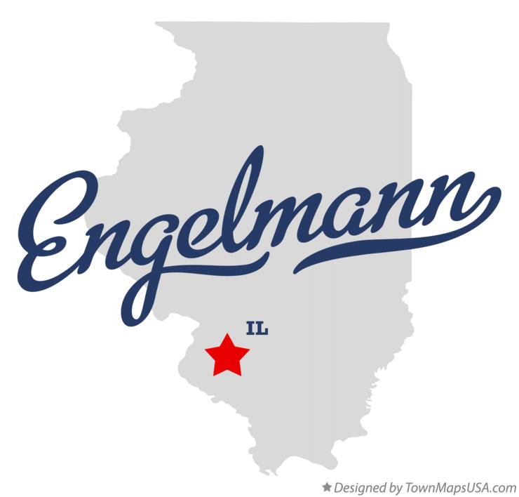 Map of Engelmann Illinois IL