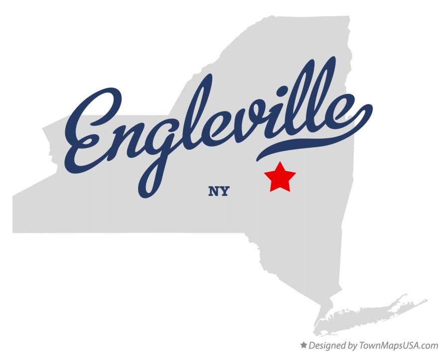 Map of Engleville New York NY