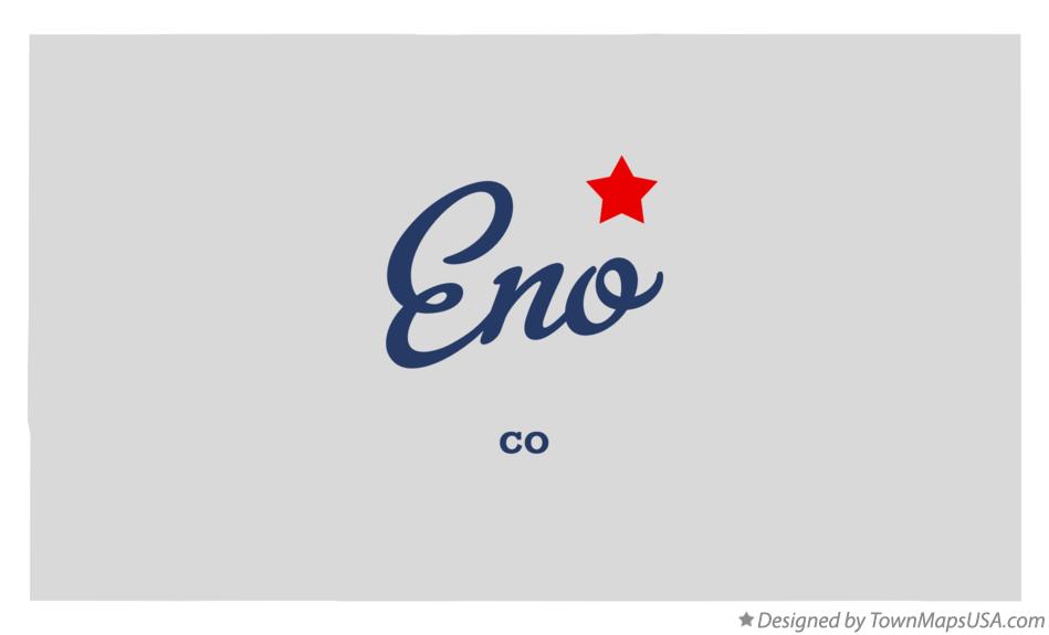 Map of Eno Colorado CO