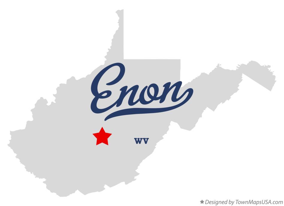 Map of Enon West Virginia WV