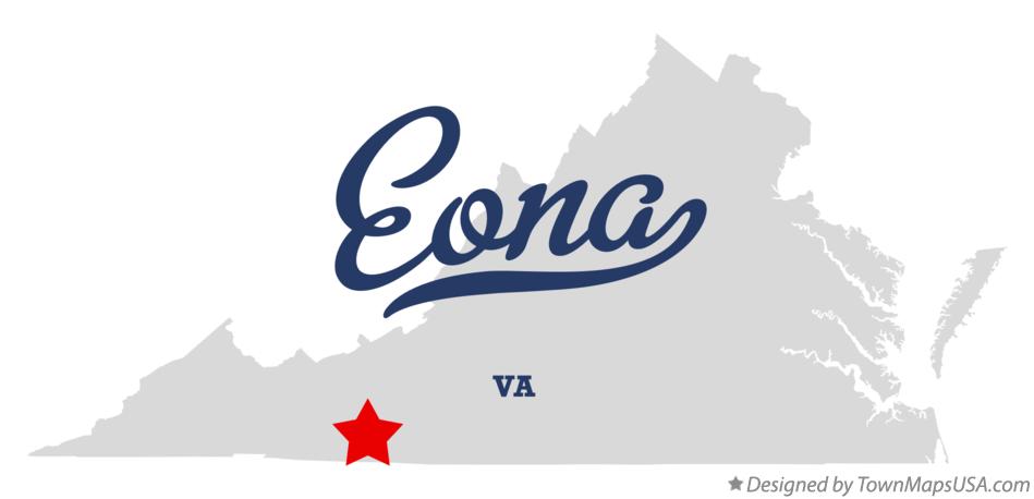 Map of Eona Virginia VA