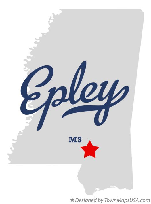 Map of Epley Mississippi MS