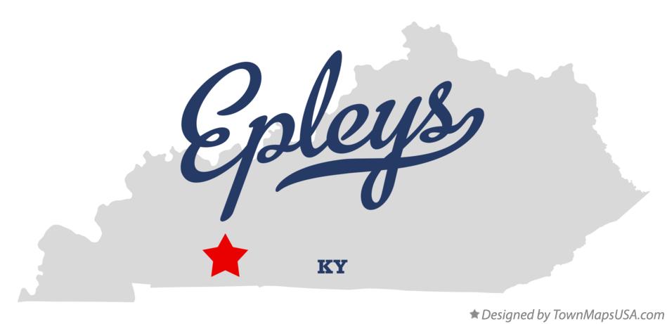 Map of Epleys Kentucky KY