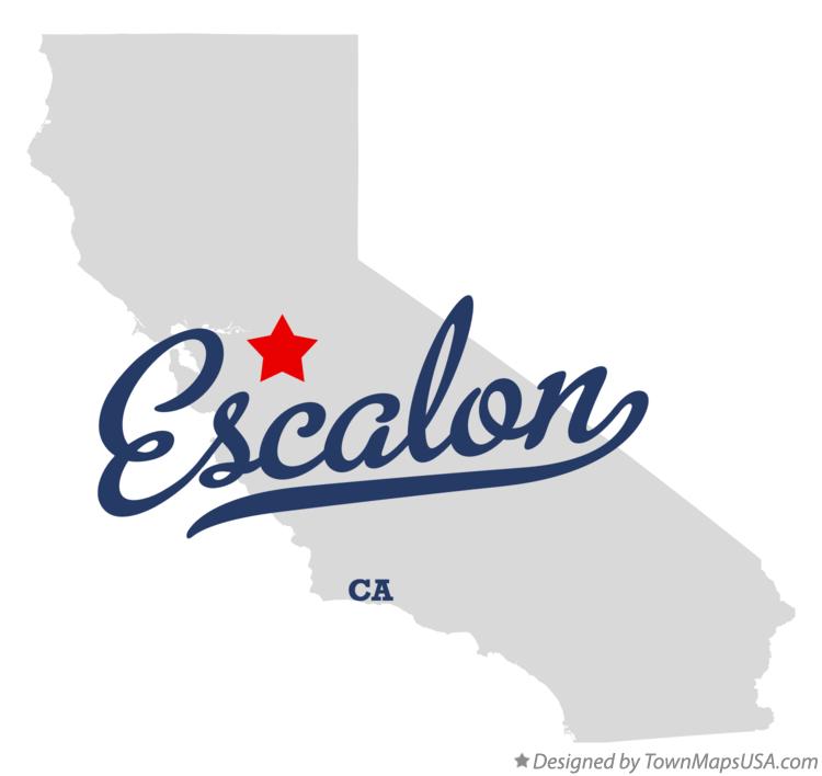 Map of Escalon California CA