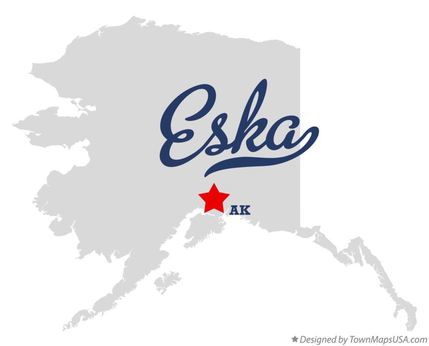 Map of Eska Alaska AK