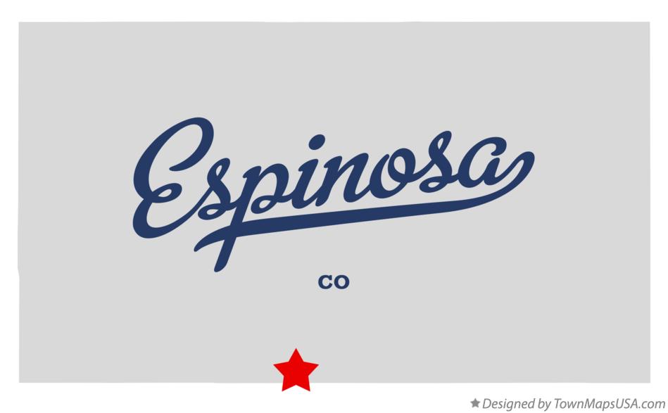 Map of Espinosa Colorado CO
