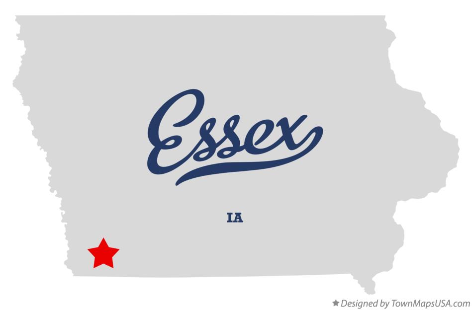 Map of Essex Iowa IA