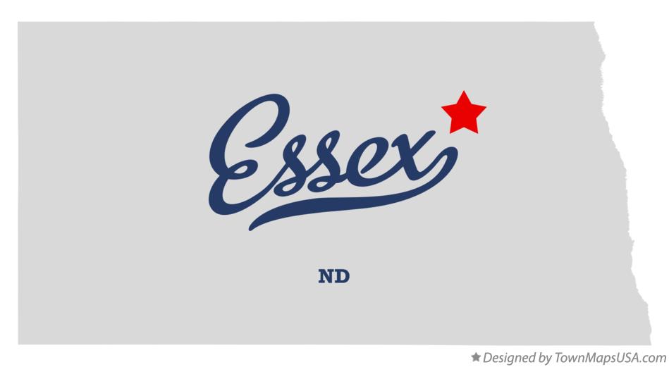 Map of Essex North Dakota ND
