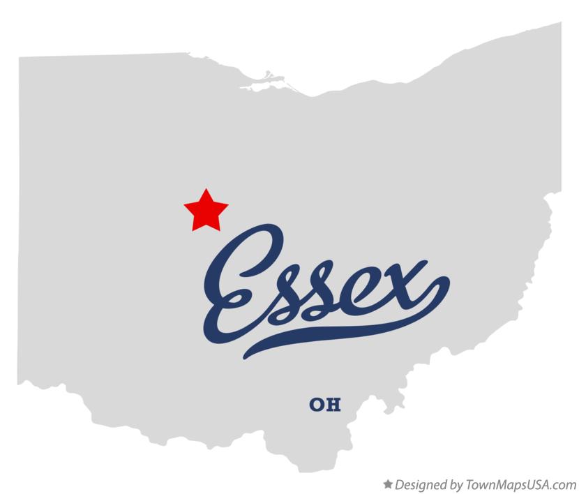 Map of Essex Ohio OH