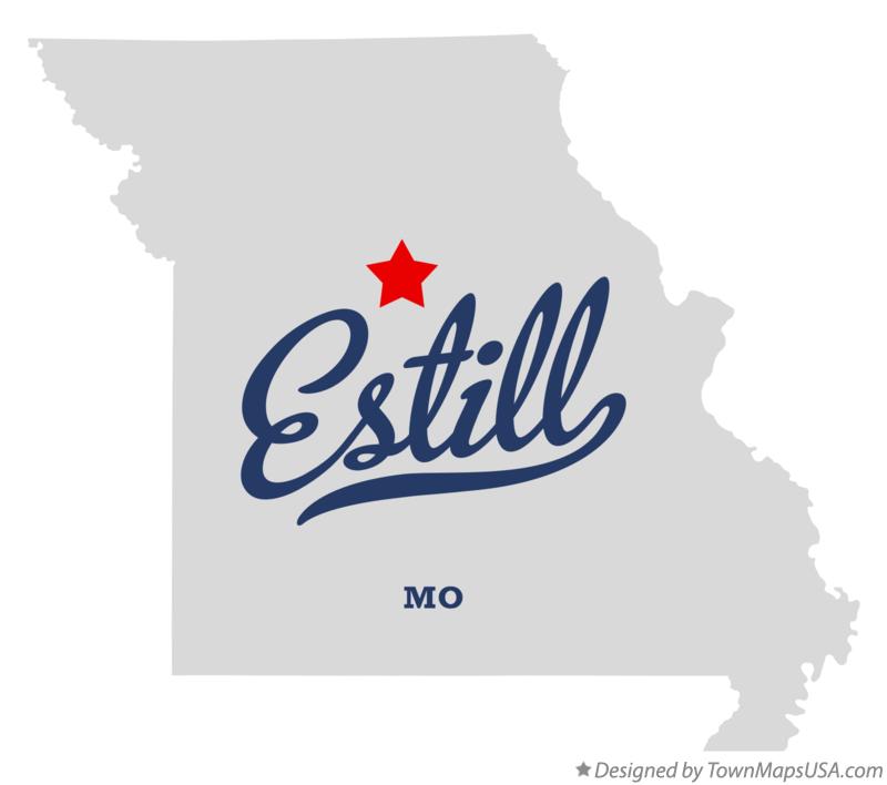 Map of Estill Missouri MO