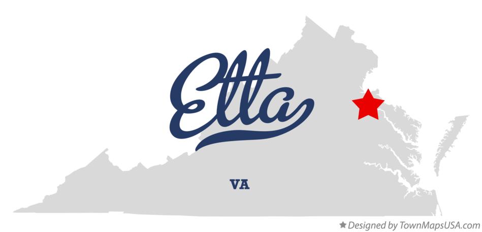Map of Etta Virginia VA