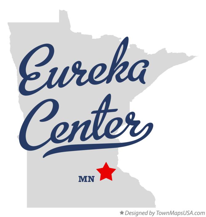 Map of Eureka Center Minnesota MN