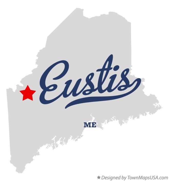 Map of Eustis Maine ME
