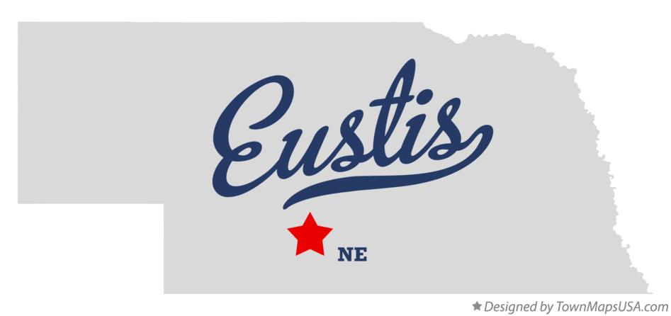 Map of Eustis Nebraska NE