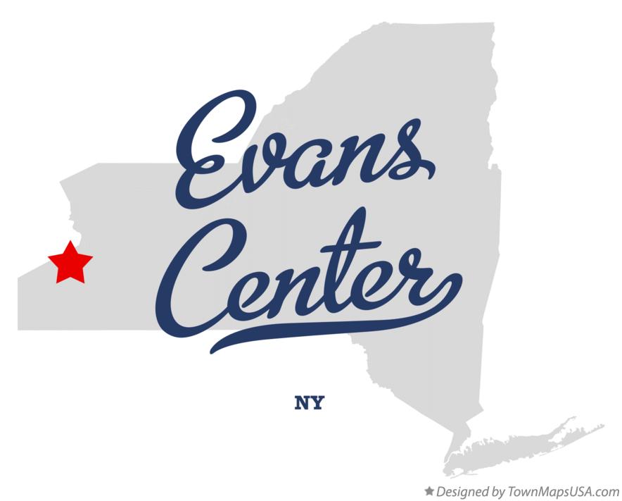 Map of Evans Center New York NY