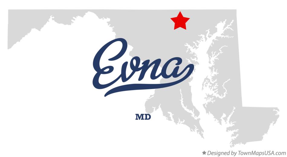 Map of Evna Maryland MD