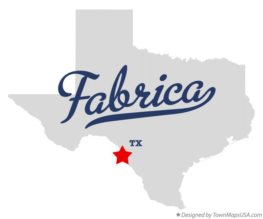 Map of Fabrica Texas TX
