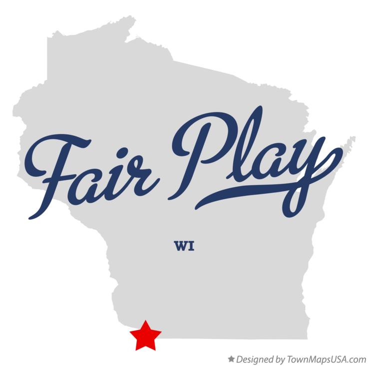 Map of Fair Play Wisconsin WI