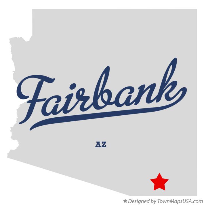 Map of Fairbank Arizona AZ