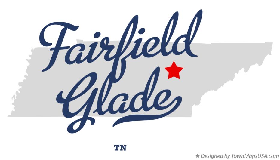 Map of Fairfield Glade Tennessee TN