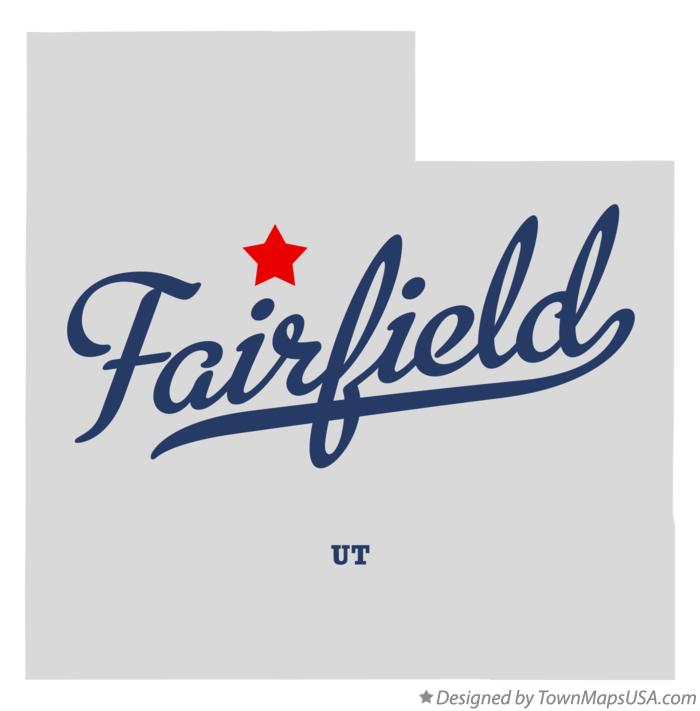 Map of Fairfield Utah UT