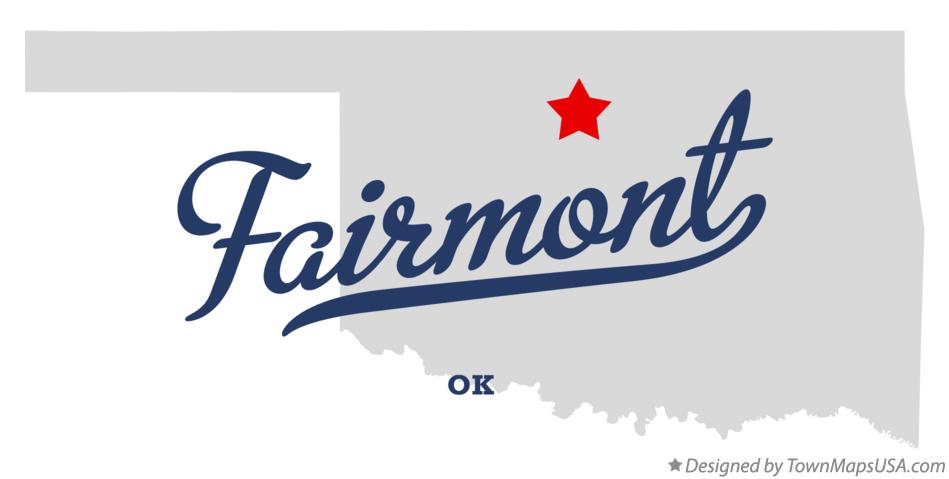 Map of Fairmont Oklahoma OK