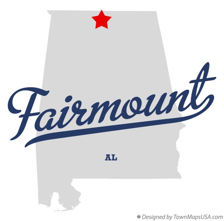 Map of Fairmount Alabama AL