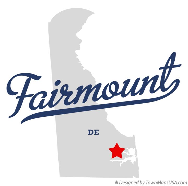 Map of Fairmount Delaware DE