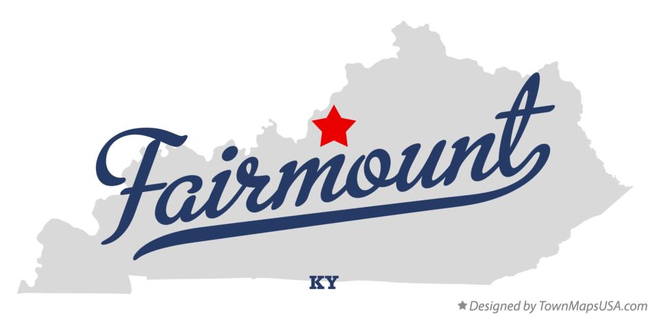Map of Fairmount Kentucky KY