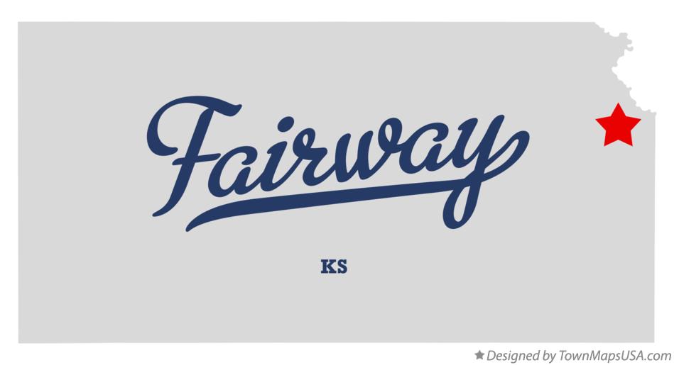 Map of Fairway Kansas KS