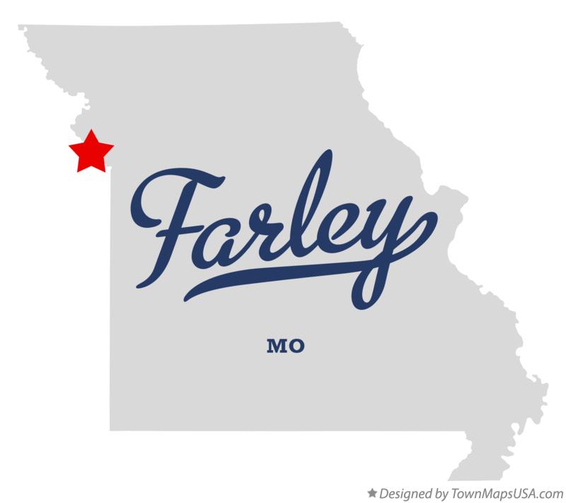 Map of Farley Missouri MO