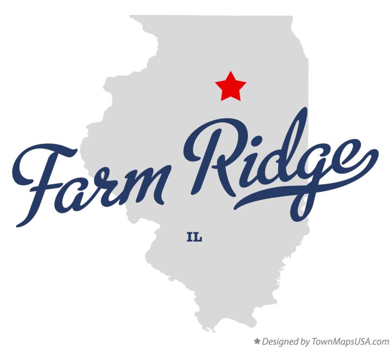 Map of Farm Ridge Illinois IL