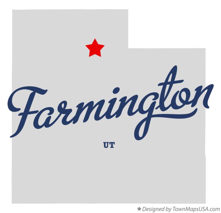 Map of Farmington Utah UT