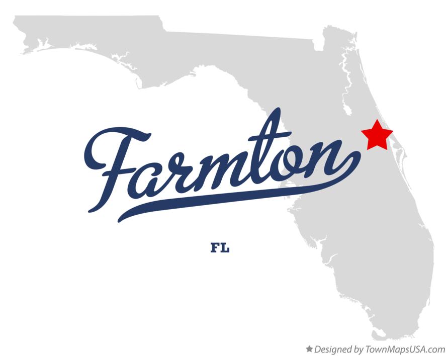 Map of Farmton Florida FL