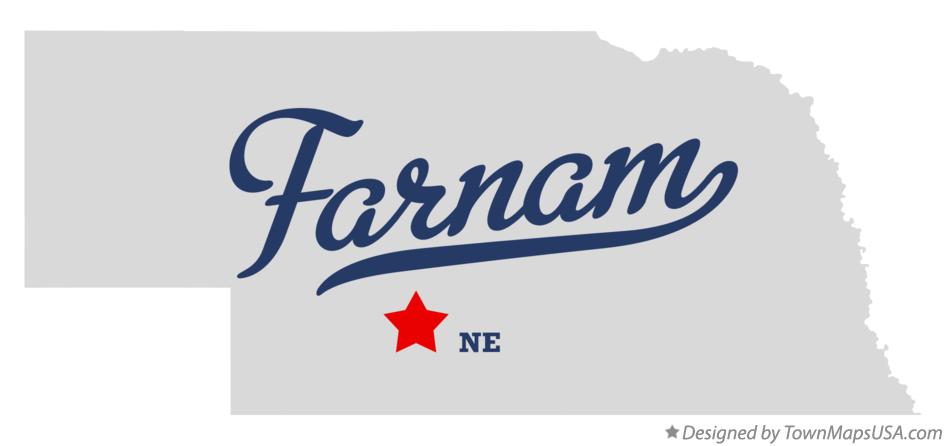 Map of Farnam Nebraska NE
