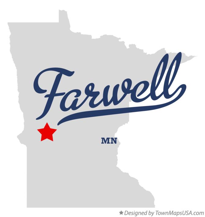 Map of Farwell Minnesota MN