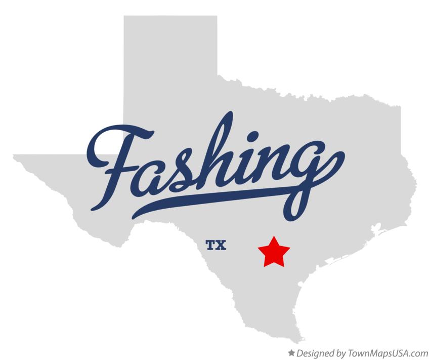 Map of Fashing Texas TX