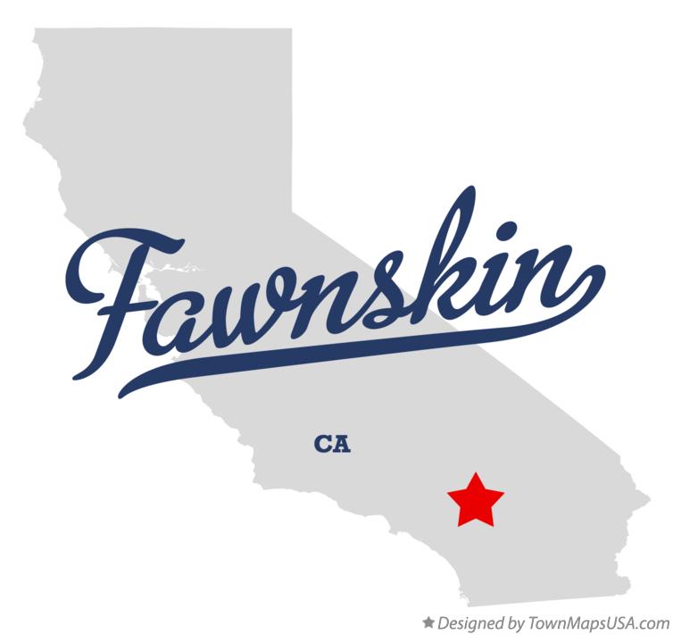 Map of Fawnskin California CA