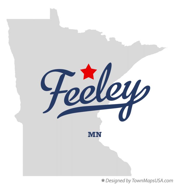 Map of Feeley Minnesota MN