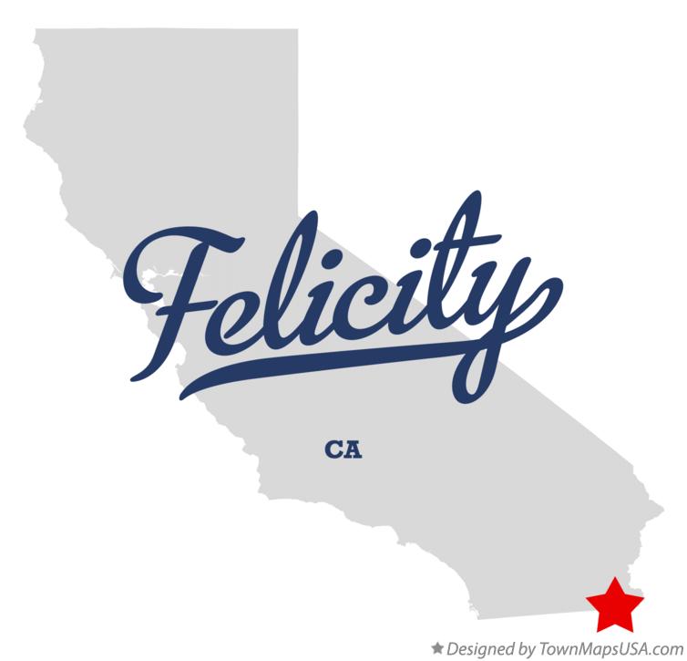 Map of Felicity California CA