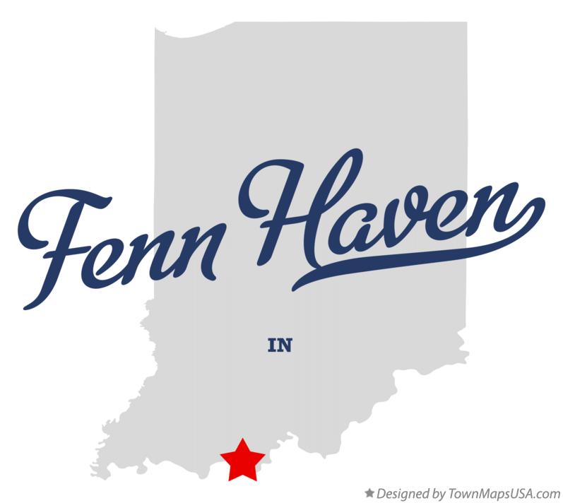 Map of Fenn Haven Indiana IN