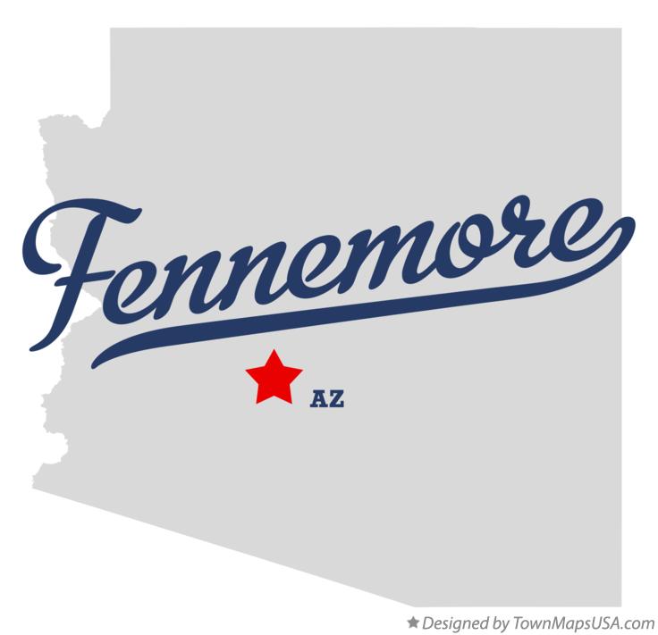 Map of Fennemore Arizona AZ